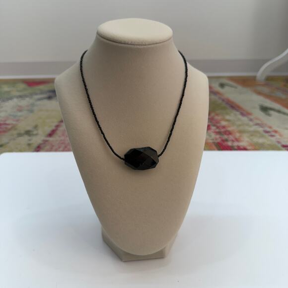 White House Black Market Jewelry - White House Black Market Black Statement Necklace